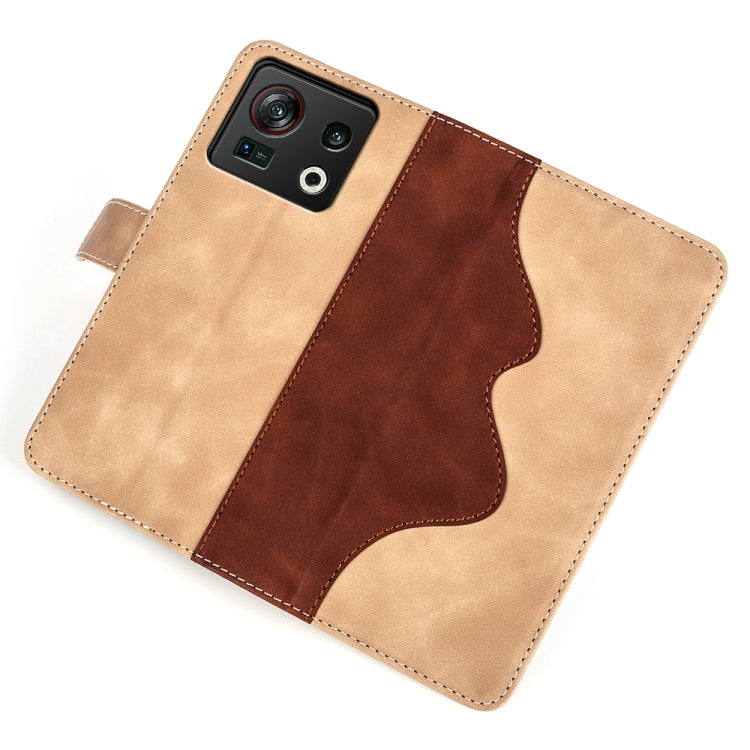 For ZTE Nubia Z40S Pro Stitching Horizontal Flip Leather Phone Case