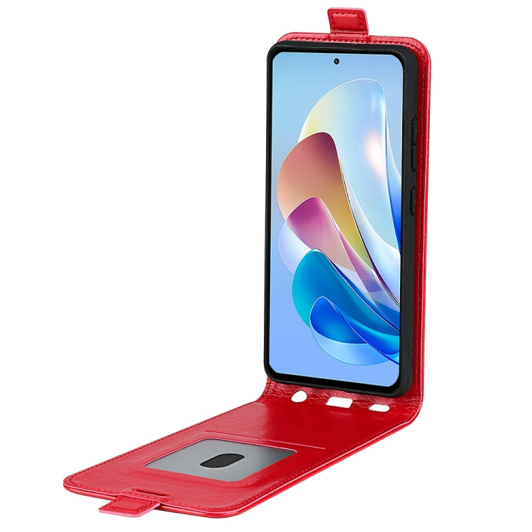 For ZTE Nubia Z40S Pro R64 Texture Single Vertical Flip Leather Phone Case