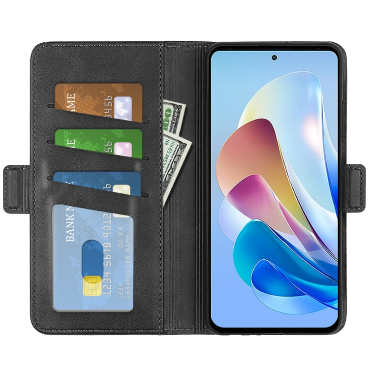 For ZTE nubia Z40S Pro Dual-side Magnetic Buckle Horizontal Flip Leather Phone Case