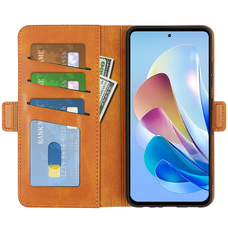 For ZTE nubia Z40S Pro Dual-side Magnetic Buckle Horizontal Flip Leather Phone Case