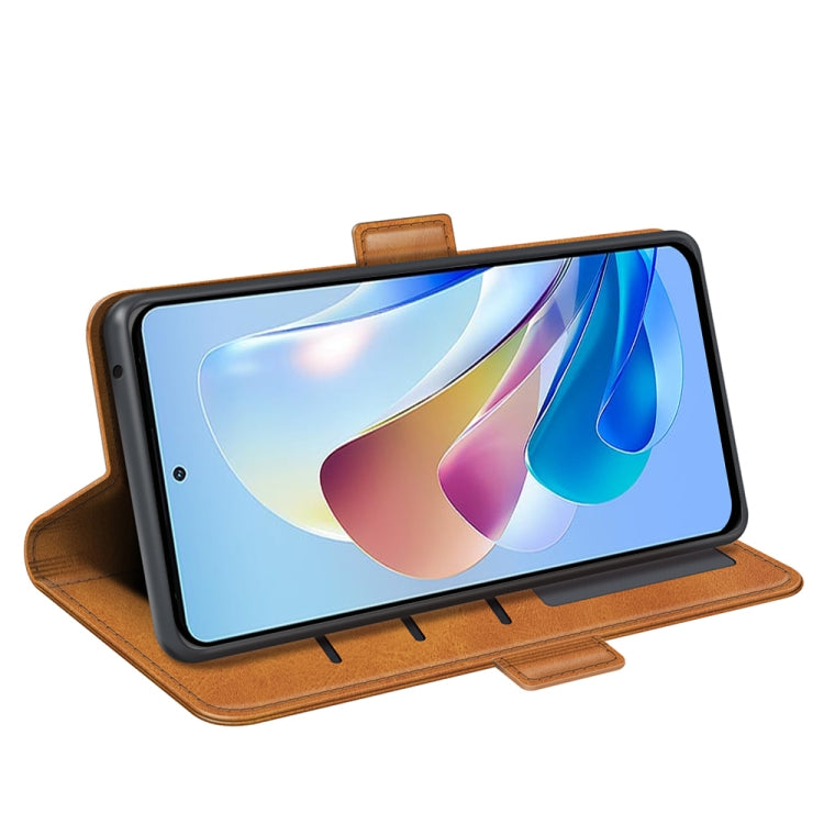 For ZTE nubia Z40S Pro Dual-side Magnetic Buckle Horizontal Flip Leather Phone Case