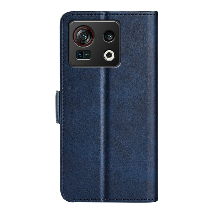 For ZTE nubia Z40S Pro Dual-side Magnetic Buckle Horizontal Flip Leather Phone Case