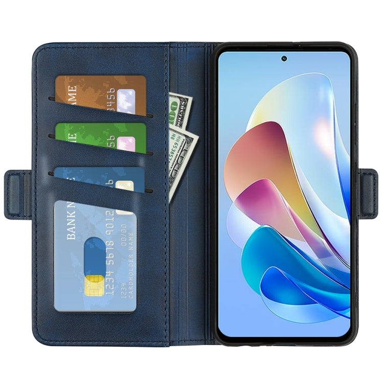 For ZTE nubia Z40S Pro Dual-side Magnetic Buckle Horizontal Flip Leather Phone Case