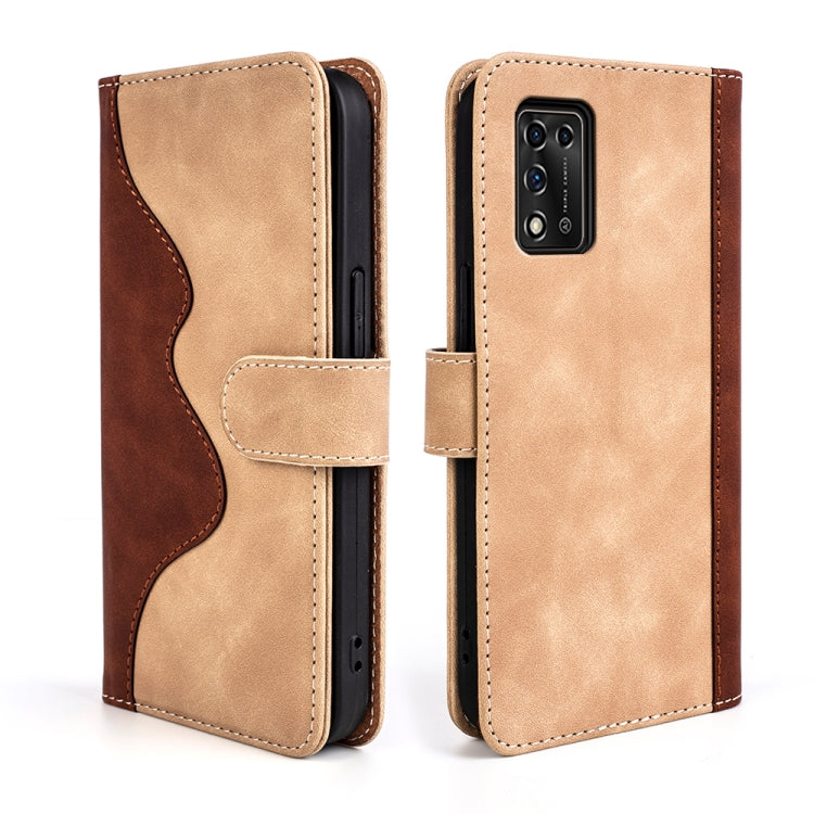 For ZTE Libero 5G II Stitching Horizontal Flip Leather Phone Case