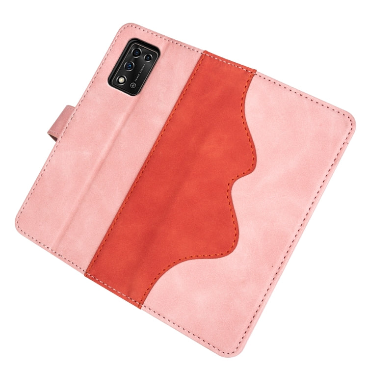 For ZTE Libero 5G II Stitching Horizontal Flip Leather Phone Case