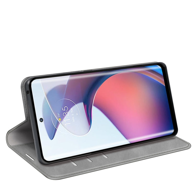 For Motorola Moto S30 Pro Retro-skin Magnetic Suction Leather Phone Case