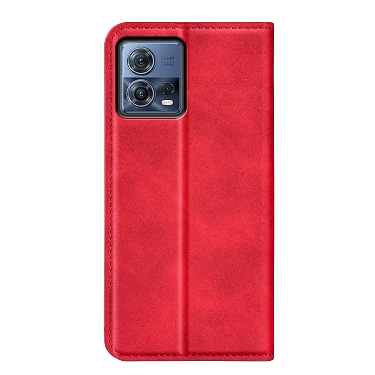 For Motorola Moto S30 Pro Retro-skin Magnetic Suction Leather Phone Case