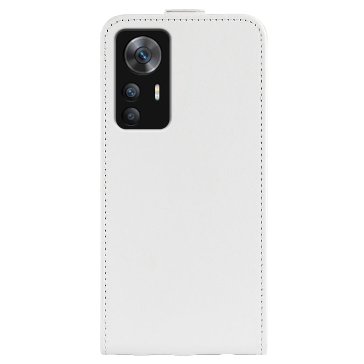 For Xiaomi 12T / 12T Pro / Redmi K50 Ultra R64 Texture Vertical Flip Leather Phone Case