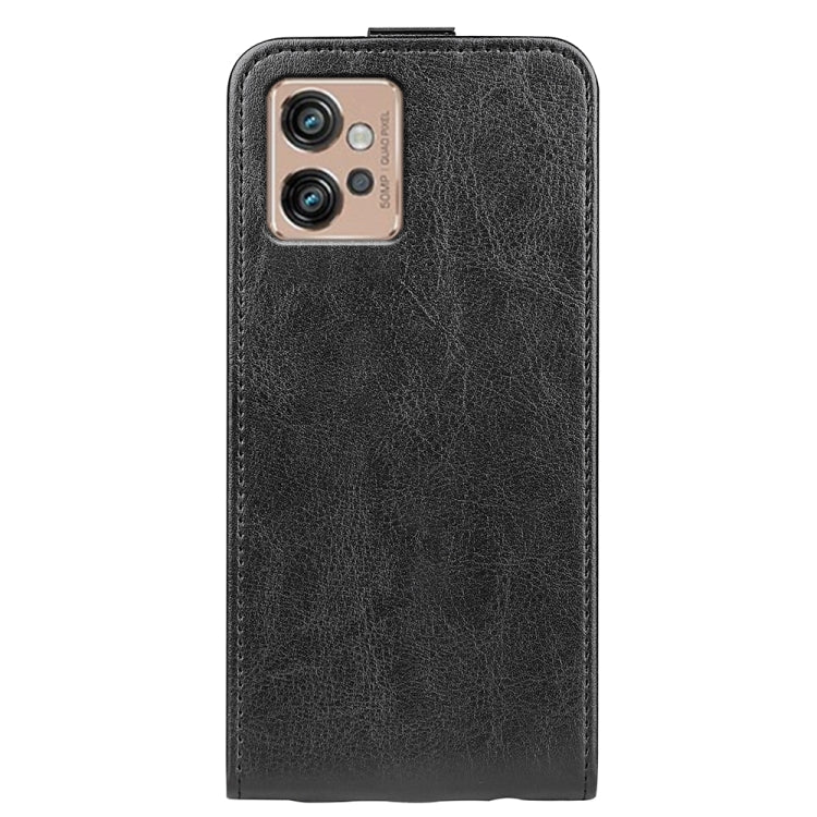 For Motorola Moto G32 R64 Texture Vertical Flip Leather Phone Case