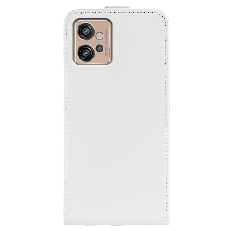 For Motorola Moto G32 R64 Texture Vertical Flip Leather Phone Case