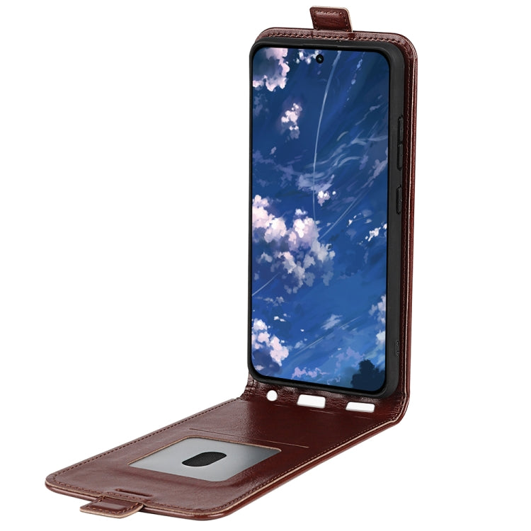 For Motorola Moto G32 R64 Texture Vertical Flip Leather Phone Case
