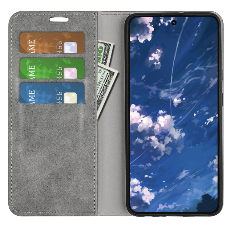 For Motorola Moto G32 Retro-skin Magnetic Suction Leather Phone Case