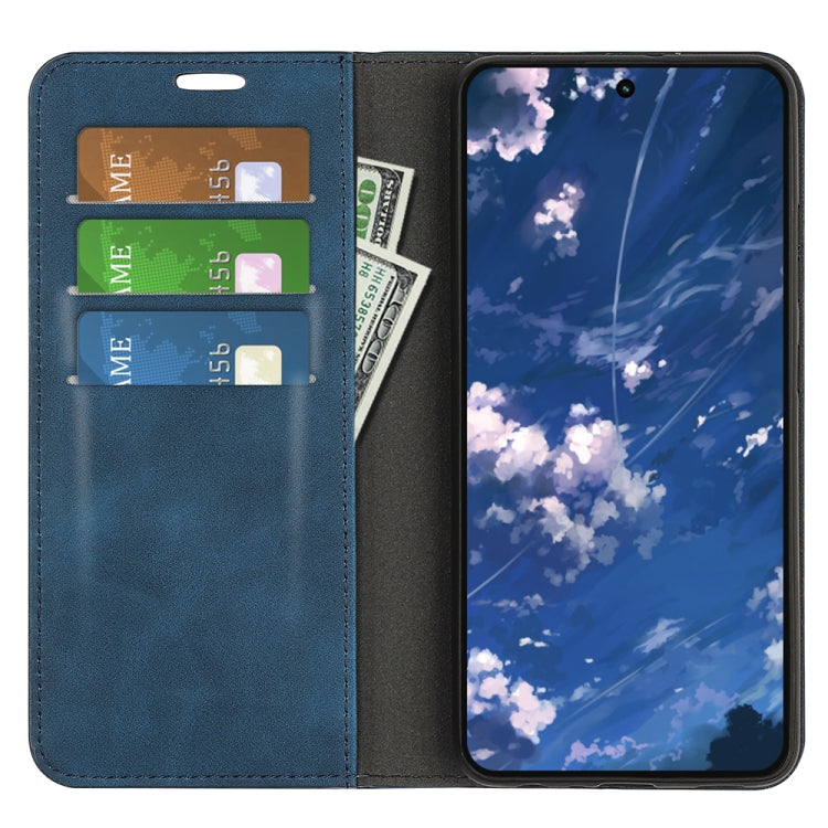 For Motorola Moto G32 Retro-skin Magnetic Suction Leather Phone Case