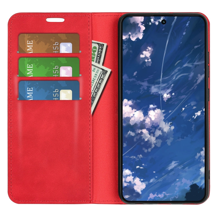 For Motorola Moto G32 Retro-skin Magnetic Suction Leather Phone Case