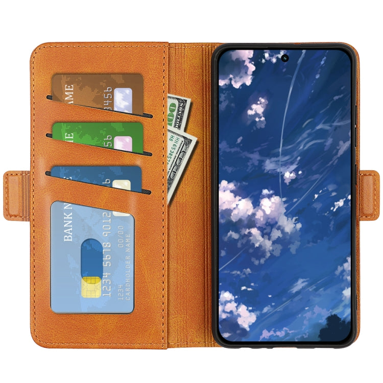 For Motorola Moto G32 Dual-side Magnetic Buckle Leather Phone Case