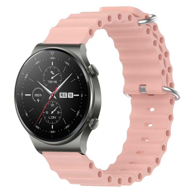 For Huawei GT2 Pro 22mm Ocean Style Silicone Solid Color Watch Band