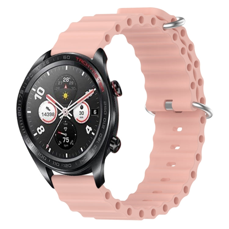 For Honor Watch Dream 22mm Ocean Style Silicone Solid Color Watch Band