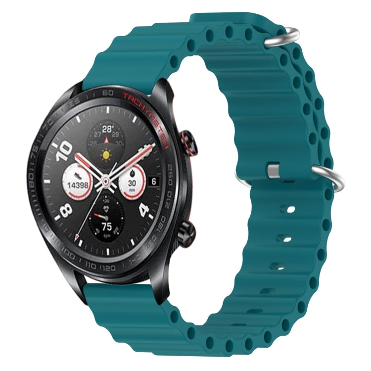 For Honor Watch Dream 22mm Ocean Style Silicone Solid Color Watch Band
