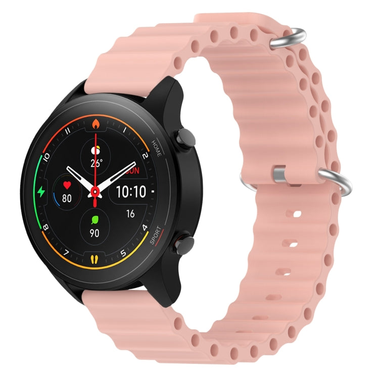 For Xiaomi MI Watch S1 Pro 22mm Ocean Style Silicone Solid Color Watch Band