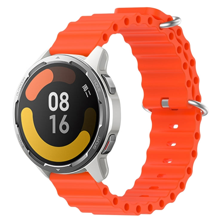 For Xiaomi MI Watch Color 2 22mm Ocean Style Silicone Solid Color Watch Band