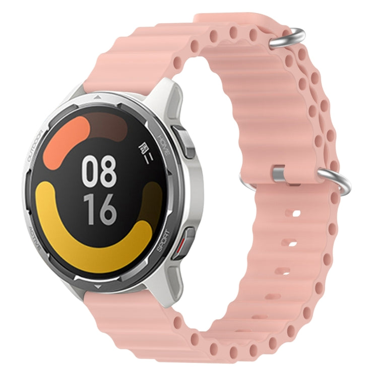 For Xiaomi MI Watch Color 2 22mm Ocean Style Silicone Solid Color Watch Band