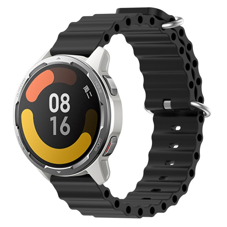 For Xiaomi MI Watch Color 2 22mm Ocean Style Silicone Solid Color Watch Band