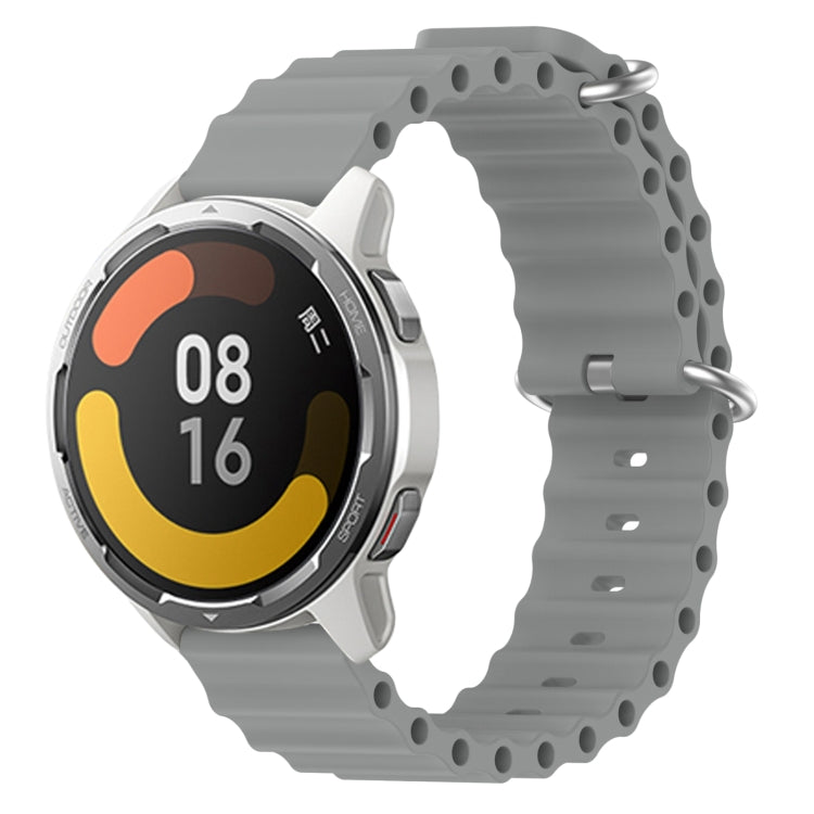 For Xiaomi MI Watch Color 2 22mm Ocean Style Silicone Solid Color Watch Band