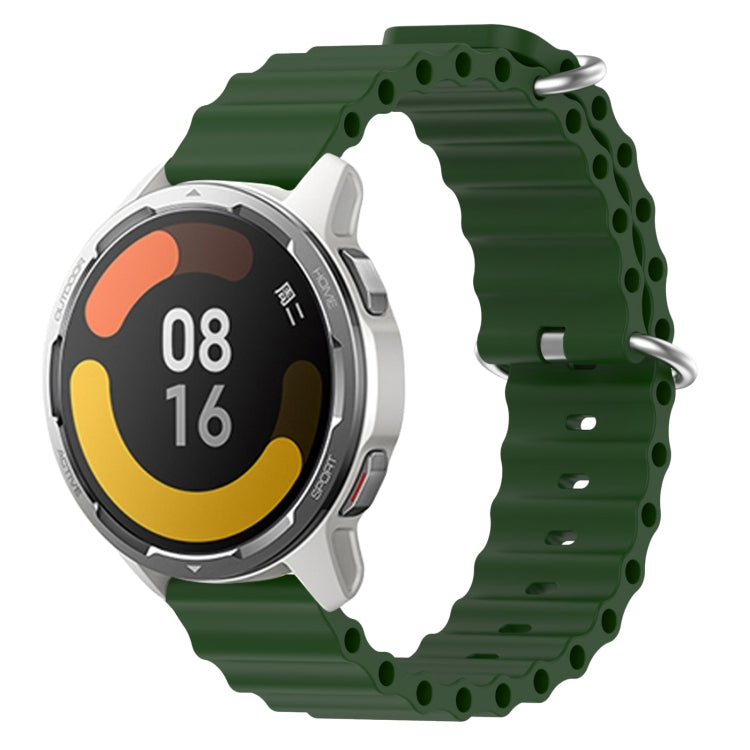For Xiaomi MI Watch Color 2 22mm Ocean Style Silicone Solid Color Watch Band