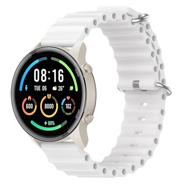 For Xiaomi MI Watch Sport 22mm Ocean Style Silicone Solid Color Watch Band