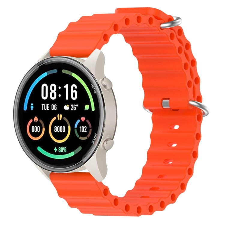 For Xiaomi MI Watch Sport 22mm Ocean Style Silicone Solid Color Watch Band