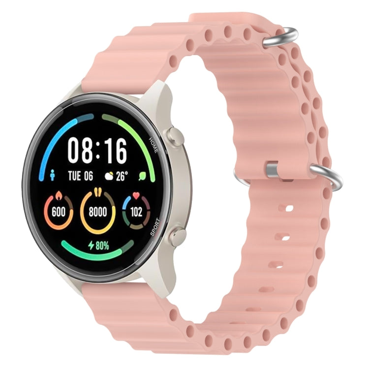 For Xiaomi MI Watch Sport 22mm Ocean Style Silicone Solid Color Watch Band
