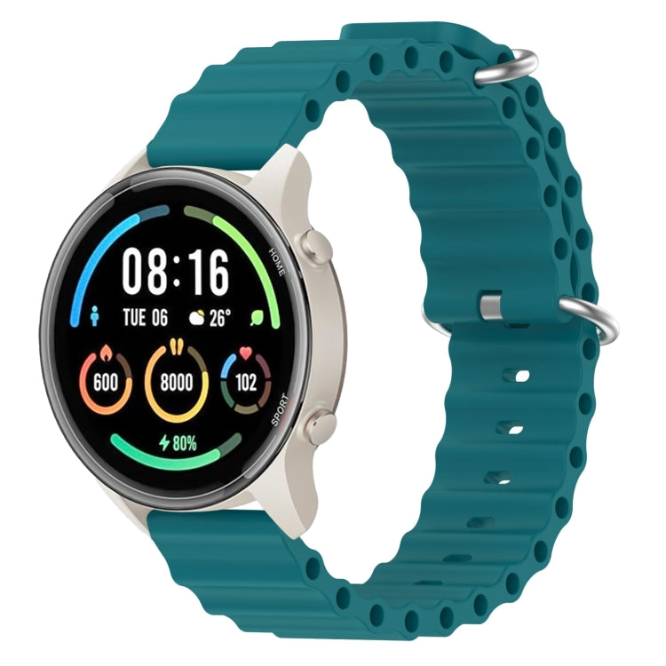 For Xiaomi MI Watch Sport 22mm Ocean Style Silicone Solid Color Watch Band