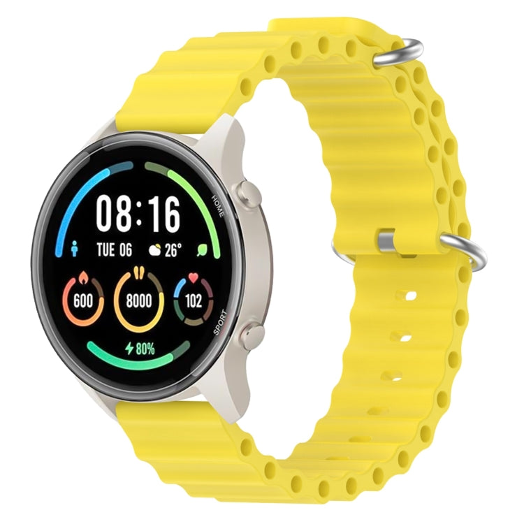 For Xiaomi MI Watch Sport 22mm Ocean Style Silicone Solid Color Watch Band
