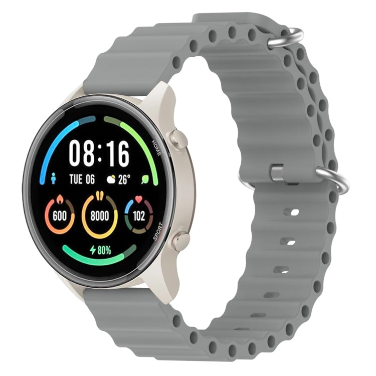 For Xiaomi MI Watch Sport 22mm Ocean Style Silicone Solid Color Watch Band