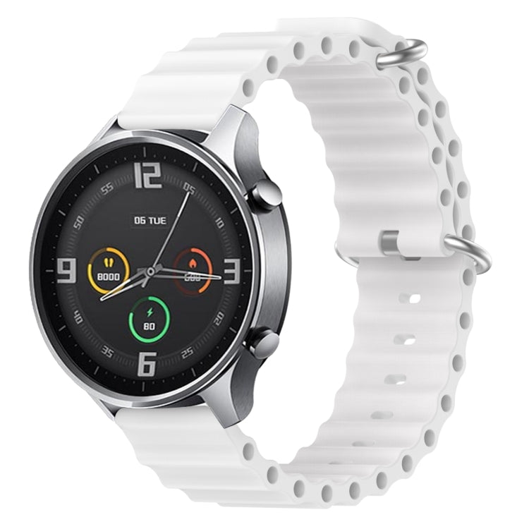 For Xiaomi MI Watch Color 22mm Ocean Style Silicone Solid Color Watch Band