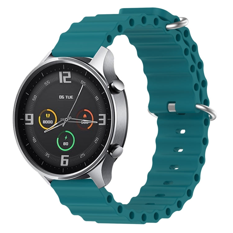 For Xiaomi MI Watch Color 22mm Ocean Style Silicone Solid Color Watch Band