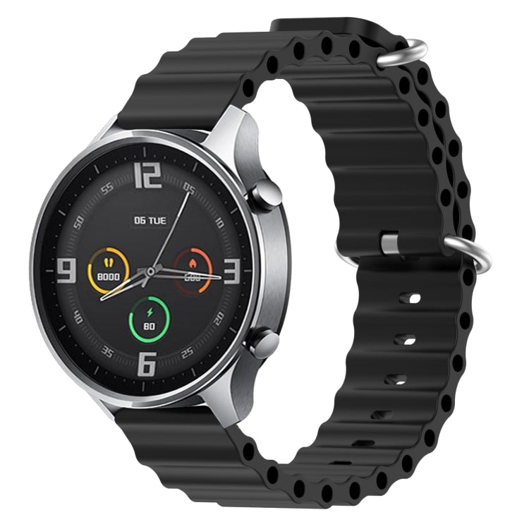 For Xiaomi MI Watch Color 22mm Ocean Style Silicone Solid Color Watch Band