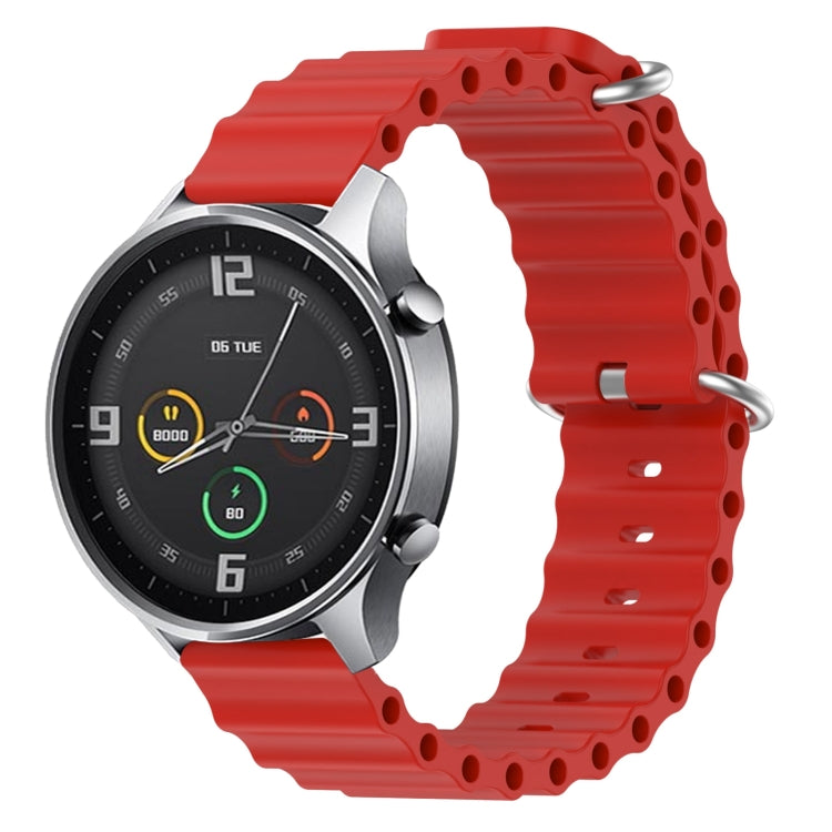 For Xiaomi MI Watch Color 22mm Ocean Style Silicone Solid Color Watch Band