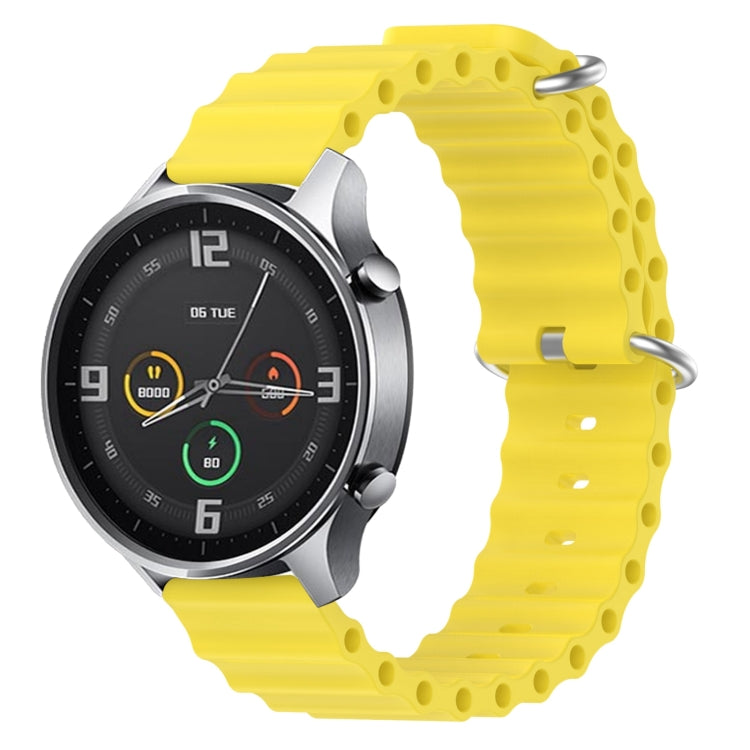 For Xiaomi MI Watch Color 22mm Ocean Style Silicone Solid Color Watch Band