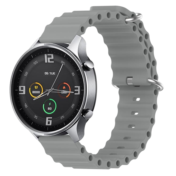 For Xiaomi MI Watch Color 22mm Ocean Style Silicone Solid Color Watch Band
