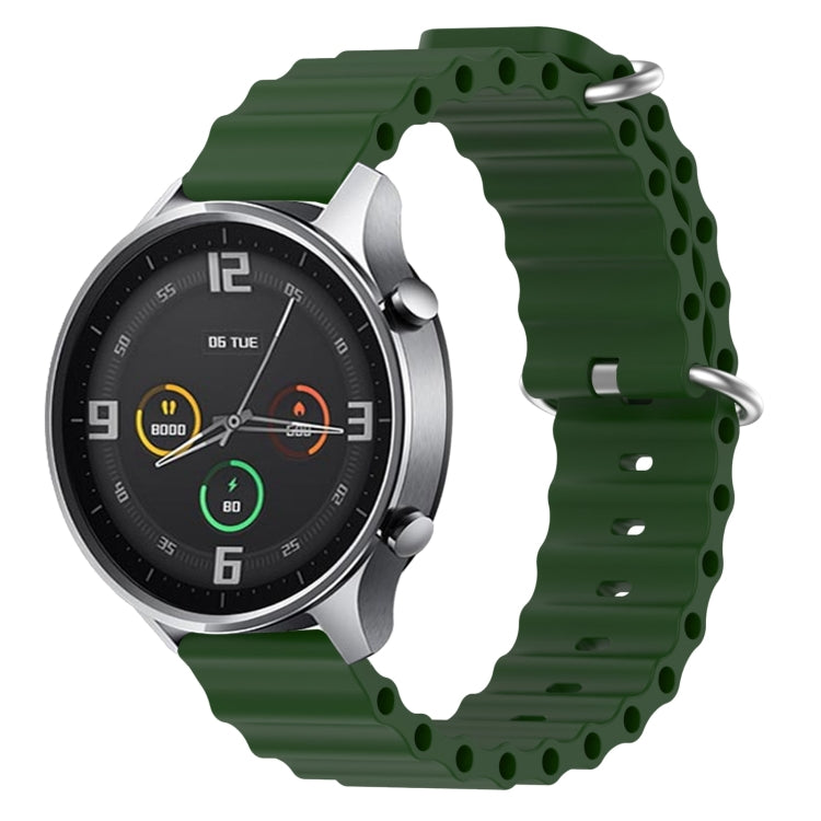 For Xiaomi MI Watch Color 22mm Ocean Style Silicone Solid Color Watch Band