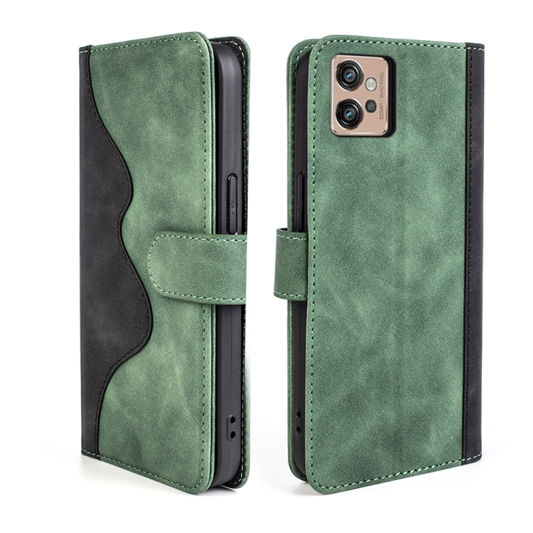 For Motorola Moto G32 Stitching Horizontal Flip Leather Phone Case