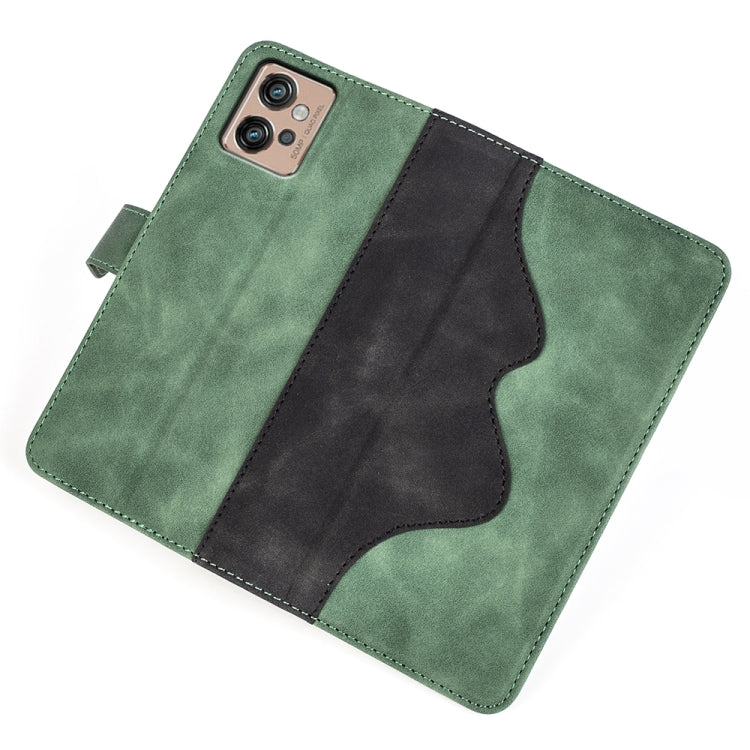 For Motorola Moto G32 Stitching Horizontal Flip Leather Phone Case