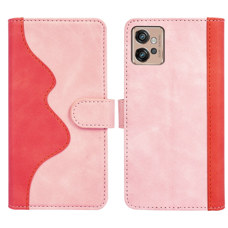 For Motorola Moto G32 Stitching Horizontal Flip Leather Phone Case