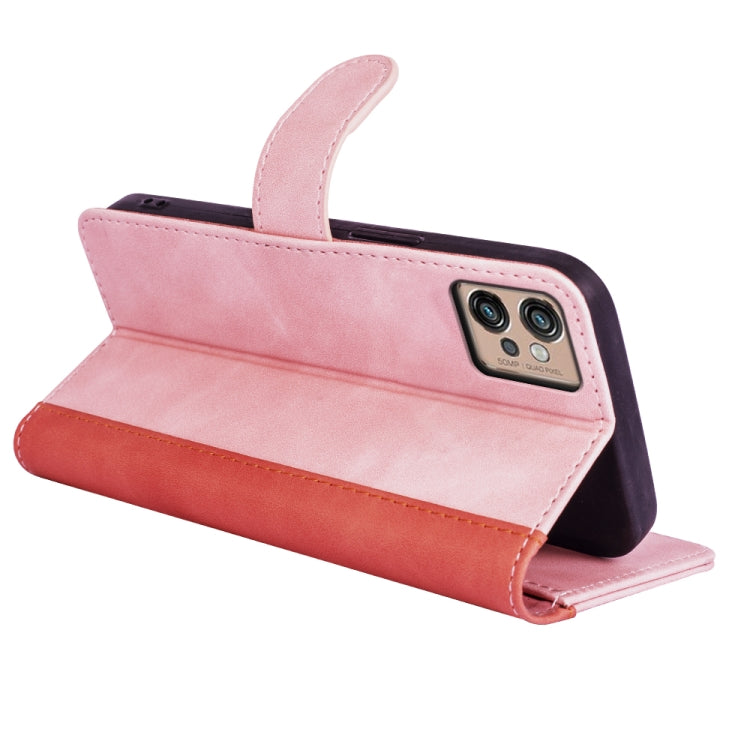 For Motorola Moto G32 Stitching Horizontal Flip Leather Phone Case