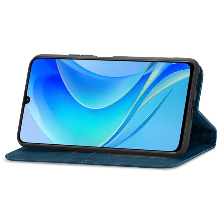 For Huawei Enjoy 50 Retro Skin Feel Magnetic Leather Phone Case