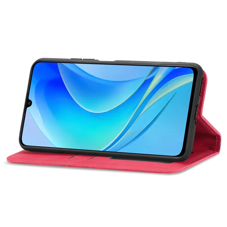 For Huawei Enjoy 50 Retro Skin Feel Magnetic Leather Phone Case