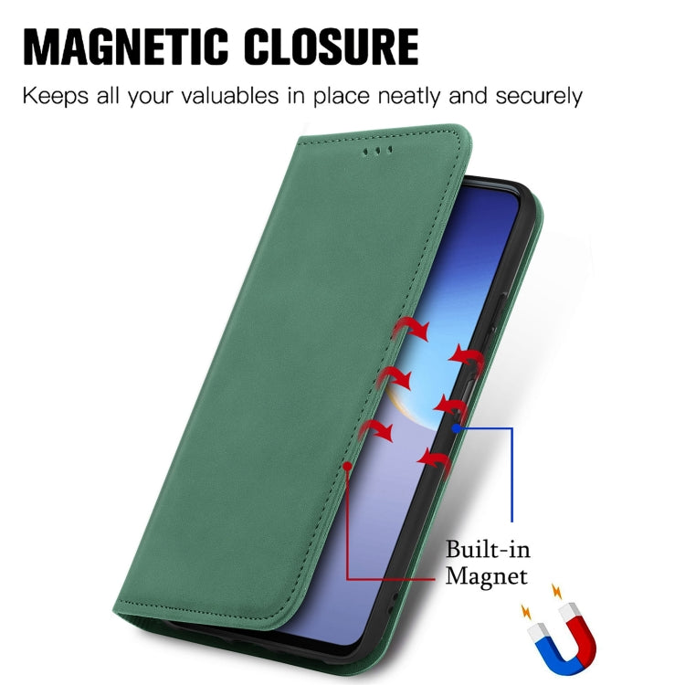 For Tecno Camon 19 Retro Skin Feel Magnetic Leather Phone Case