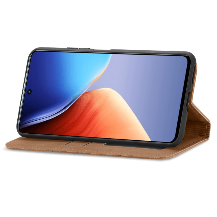 For Tecno Camon 19 Retro Skin Feel Magnetic Leather Phone Case