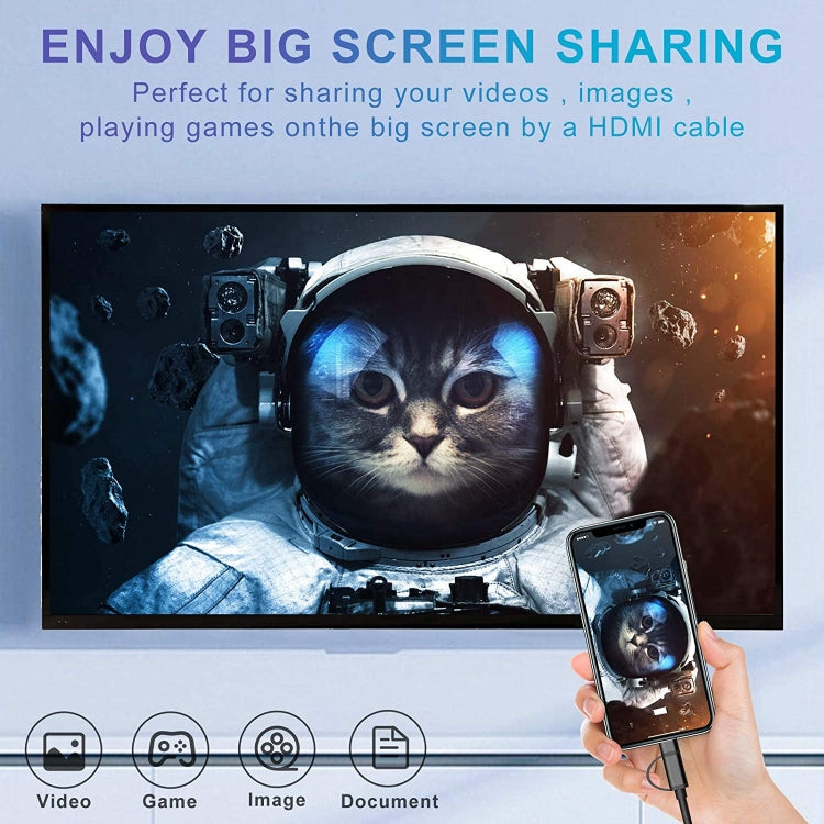 2 in 1 USB C Micro USB, Android Weton MHL to TV HDMI Adapter 1080P HD HDTV Mirroring & Charging Cable, to TV Projector Monitor